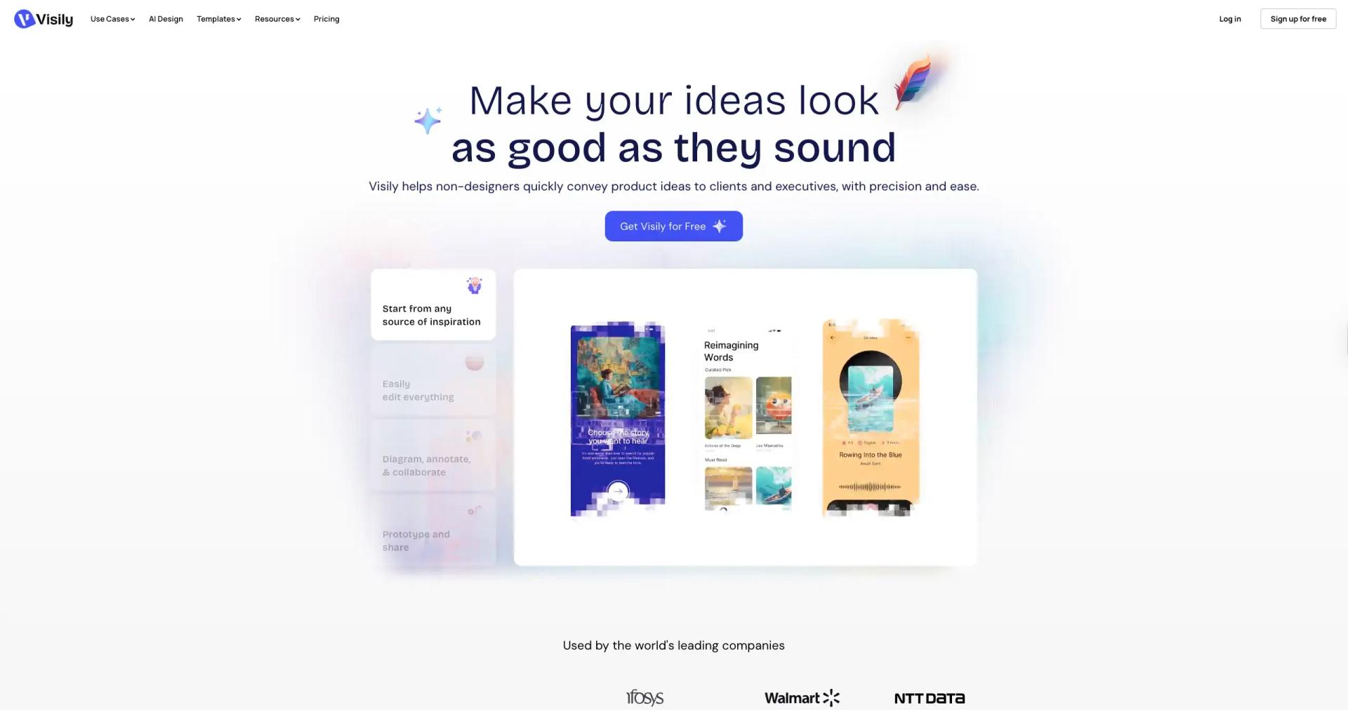 Visily AI screenshot