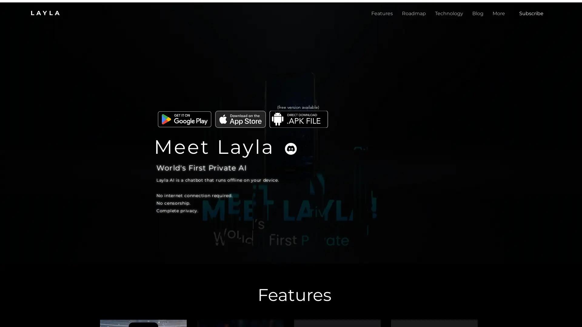 Layla screenshot