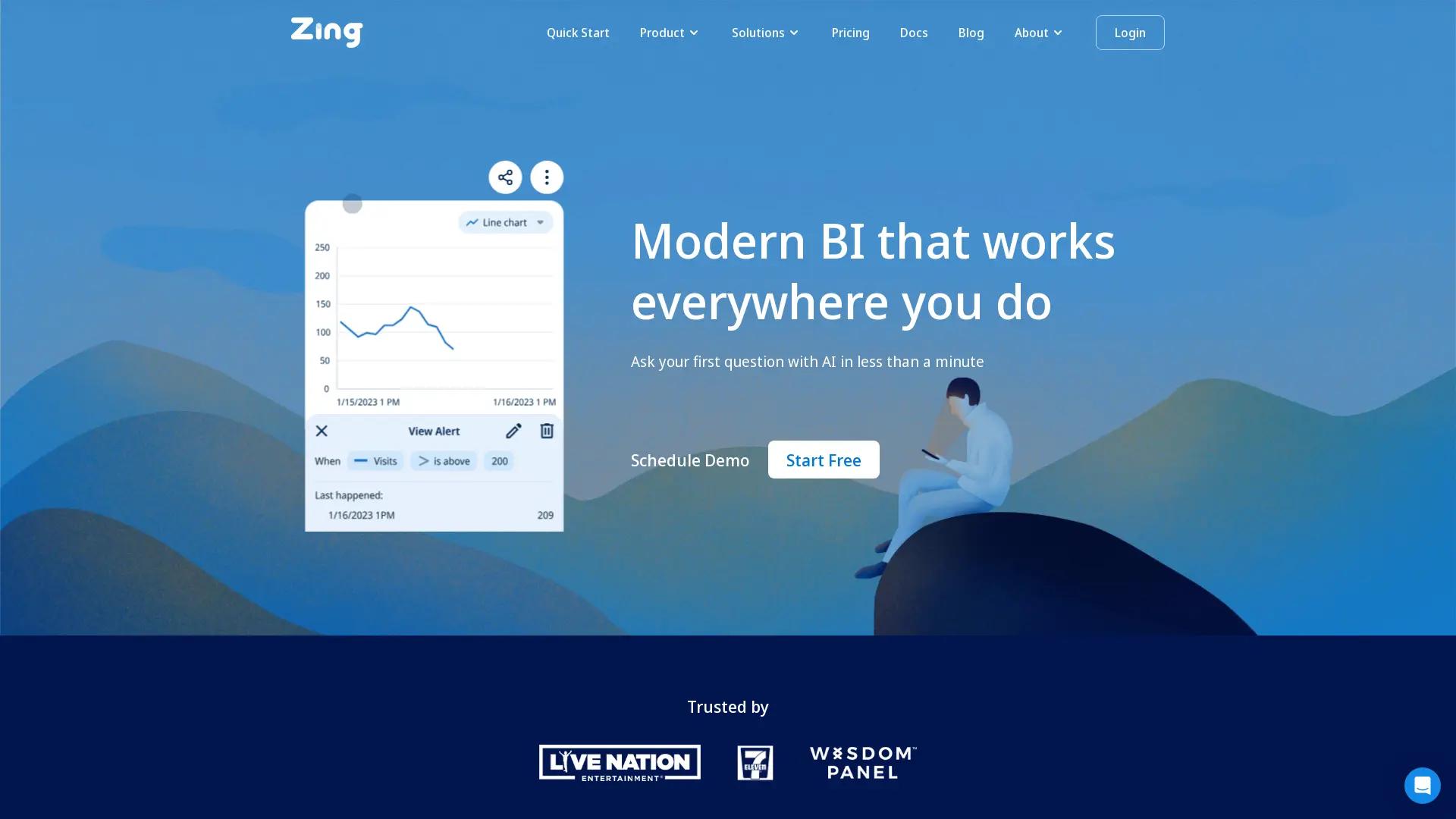 Zing Data screenshot