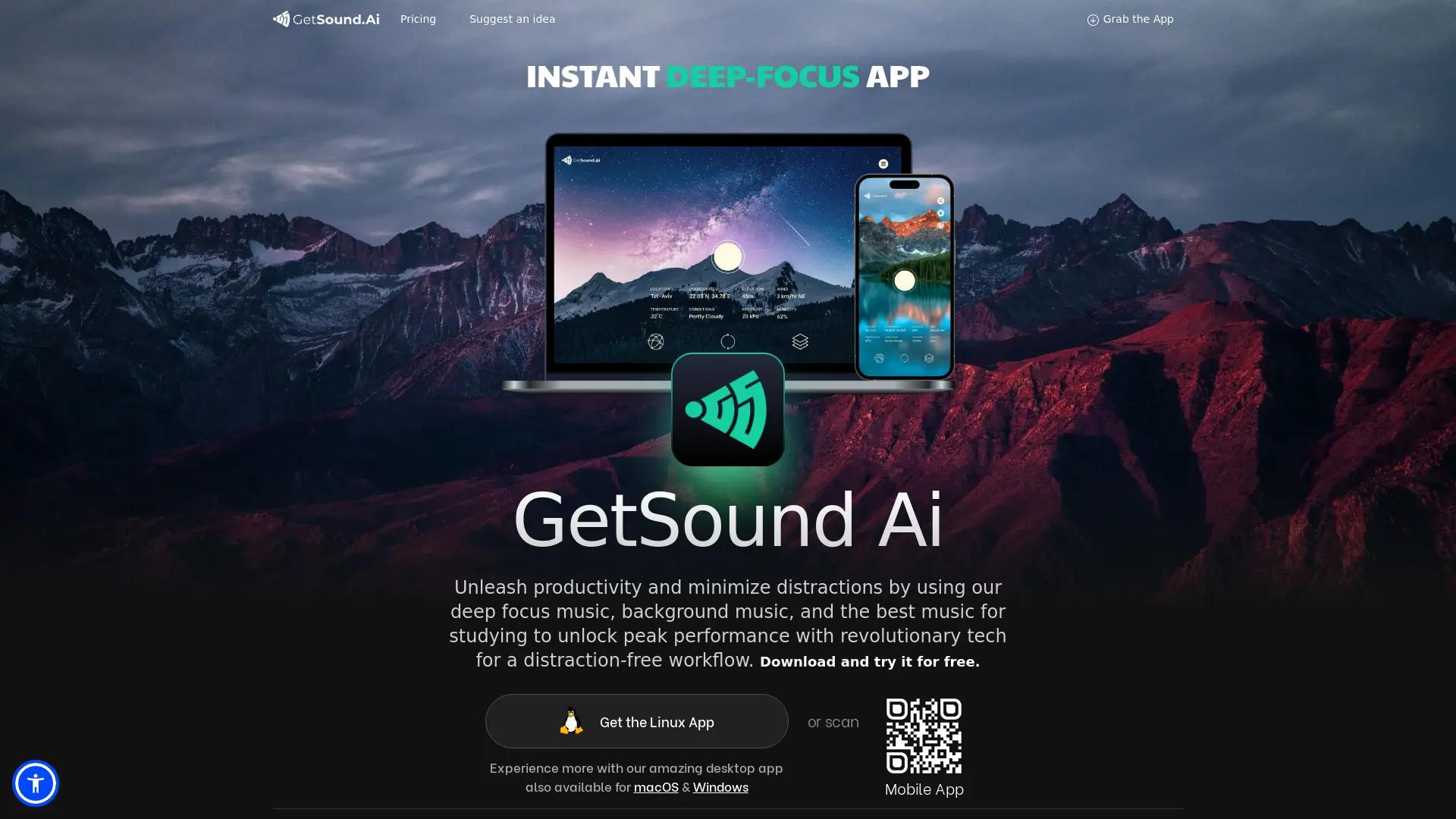 GetSound.Ai screenshot