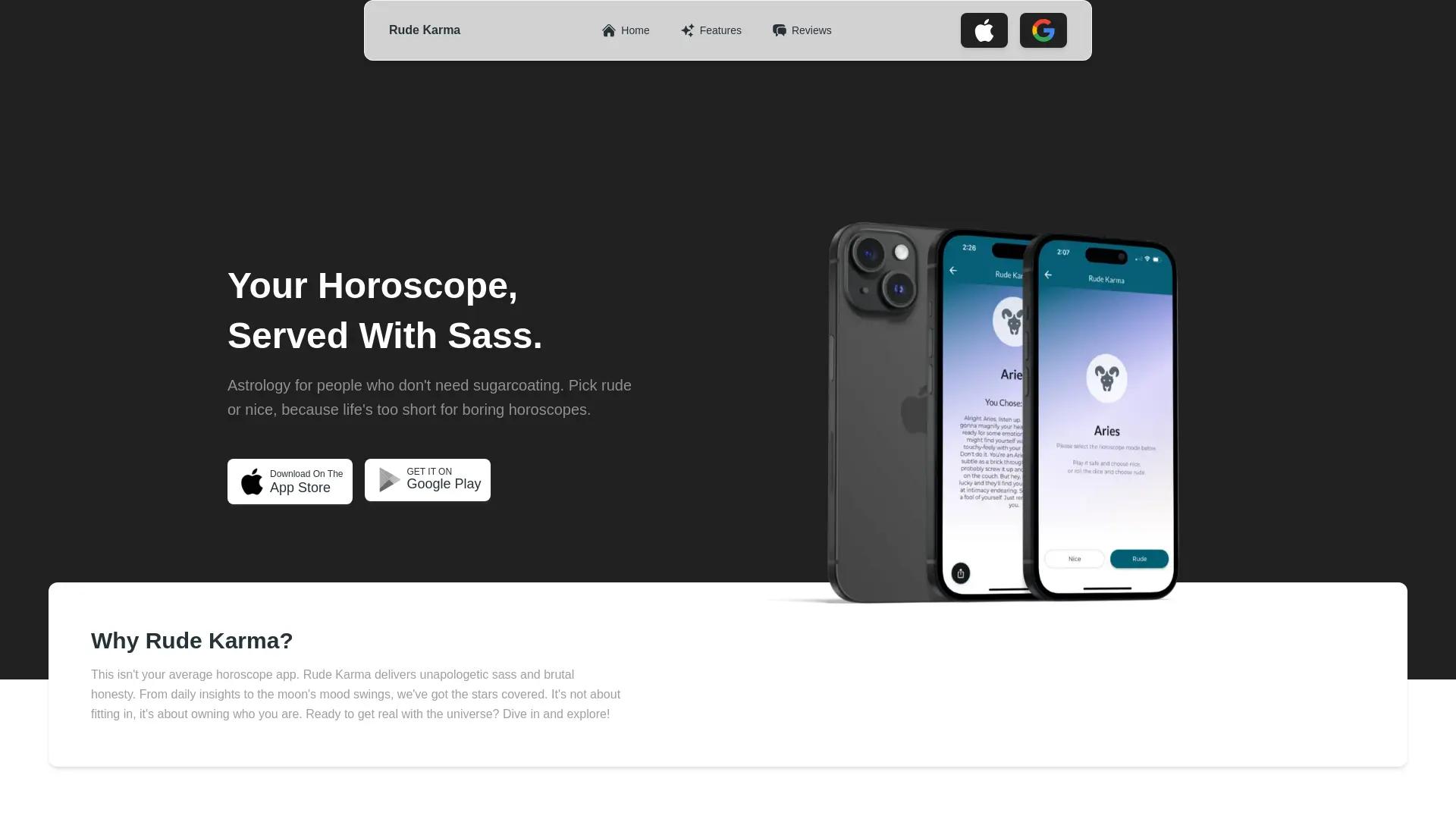 Rude Karma screenshot