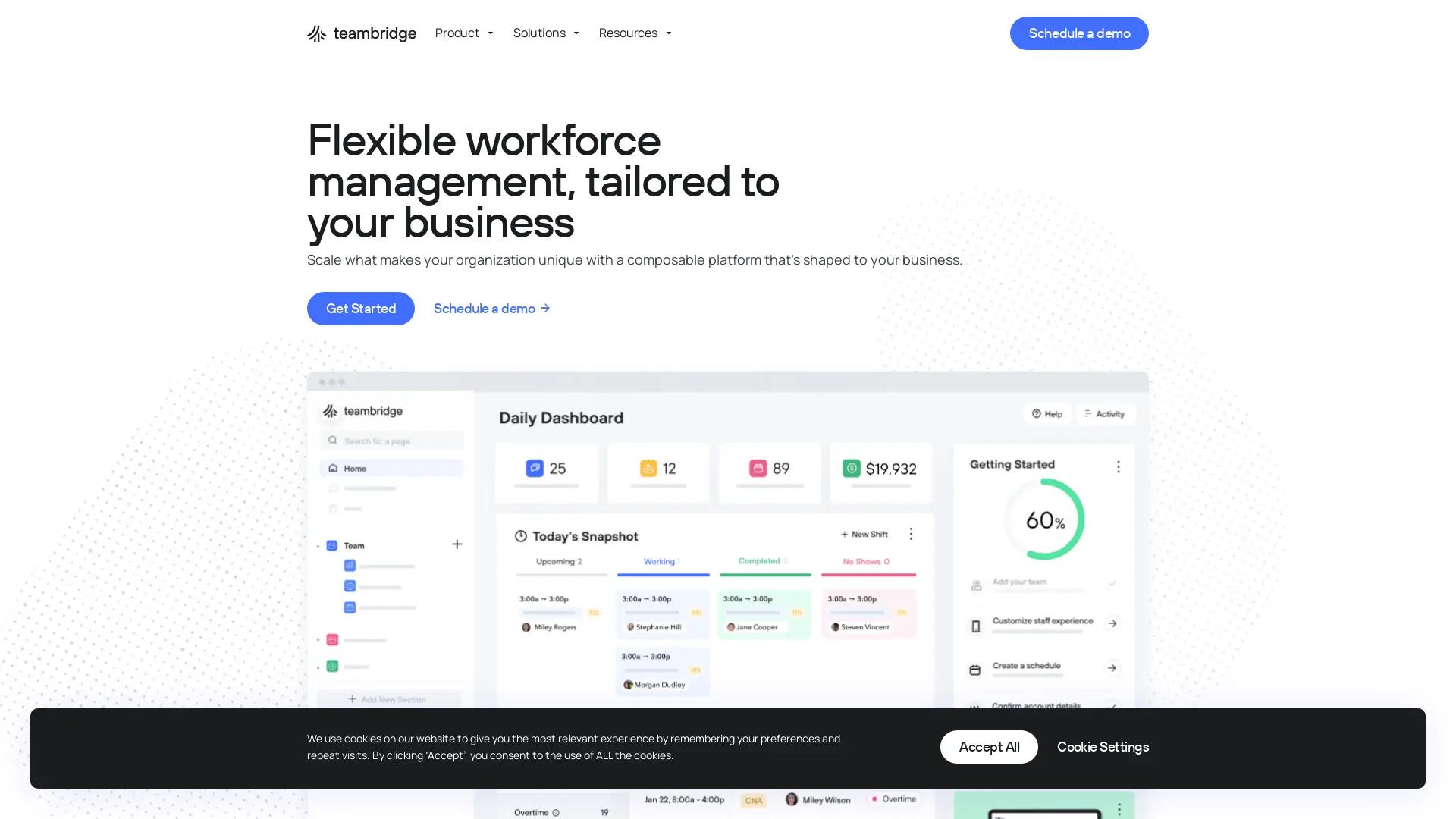 TeamBridge screenshot