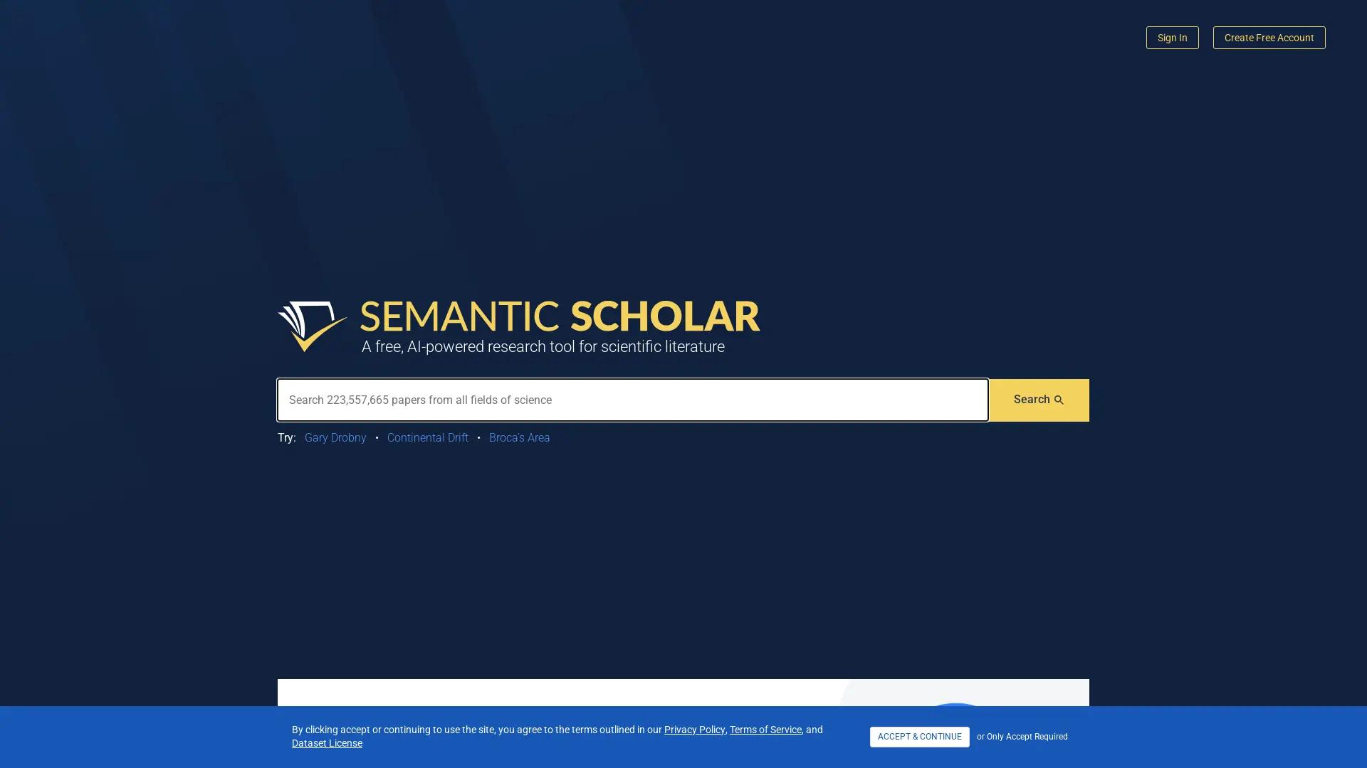 Semanticscholar screenshot