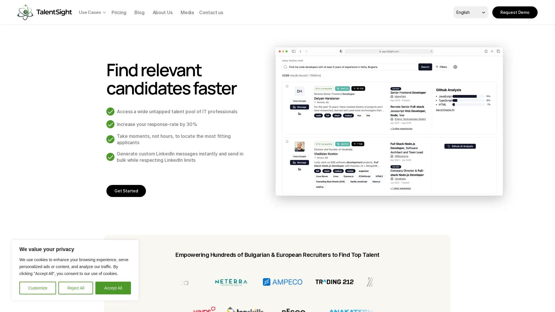 TalentSight screenshot