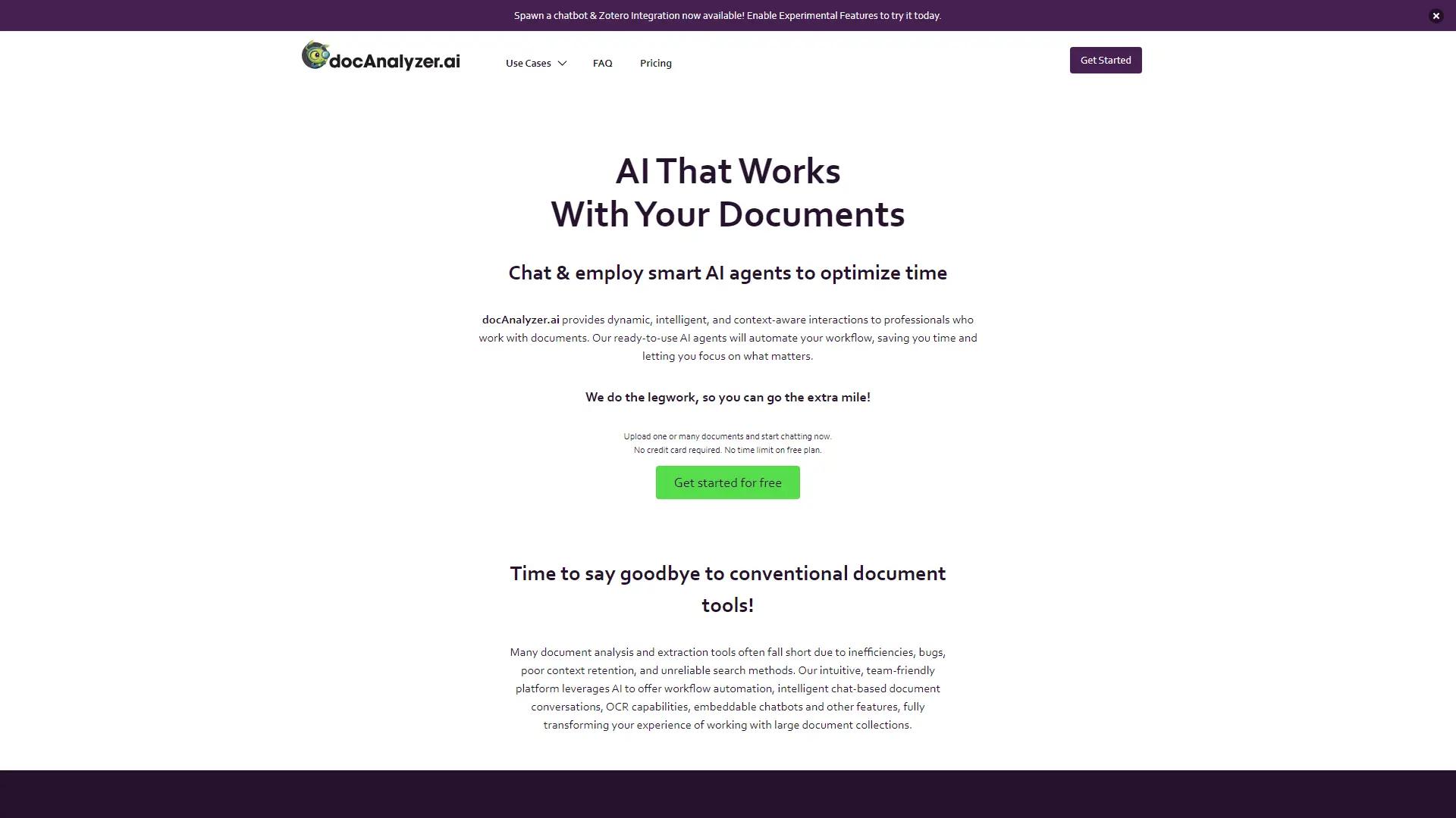 DocAnalyzer screenshot