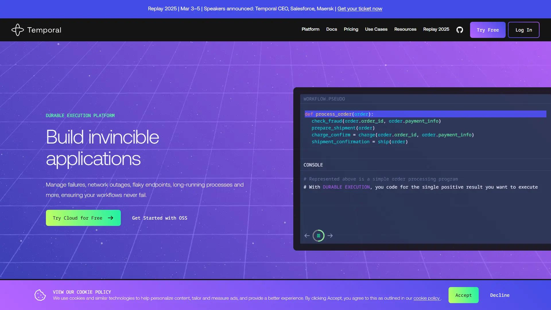 Temporal Technologies screenshot