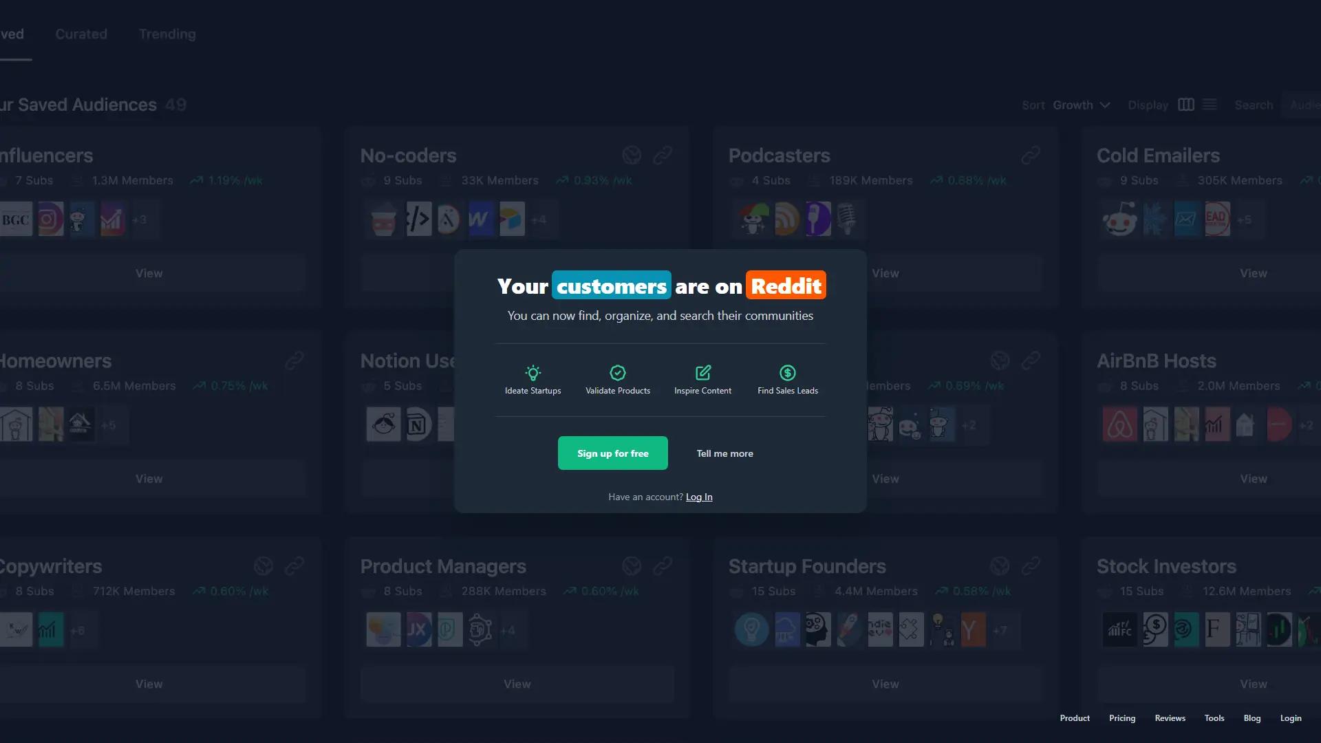 GummySearch screenshot