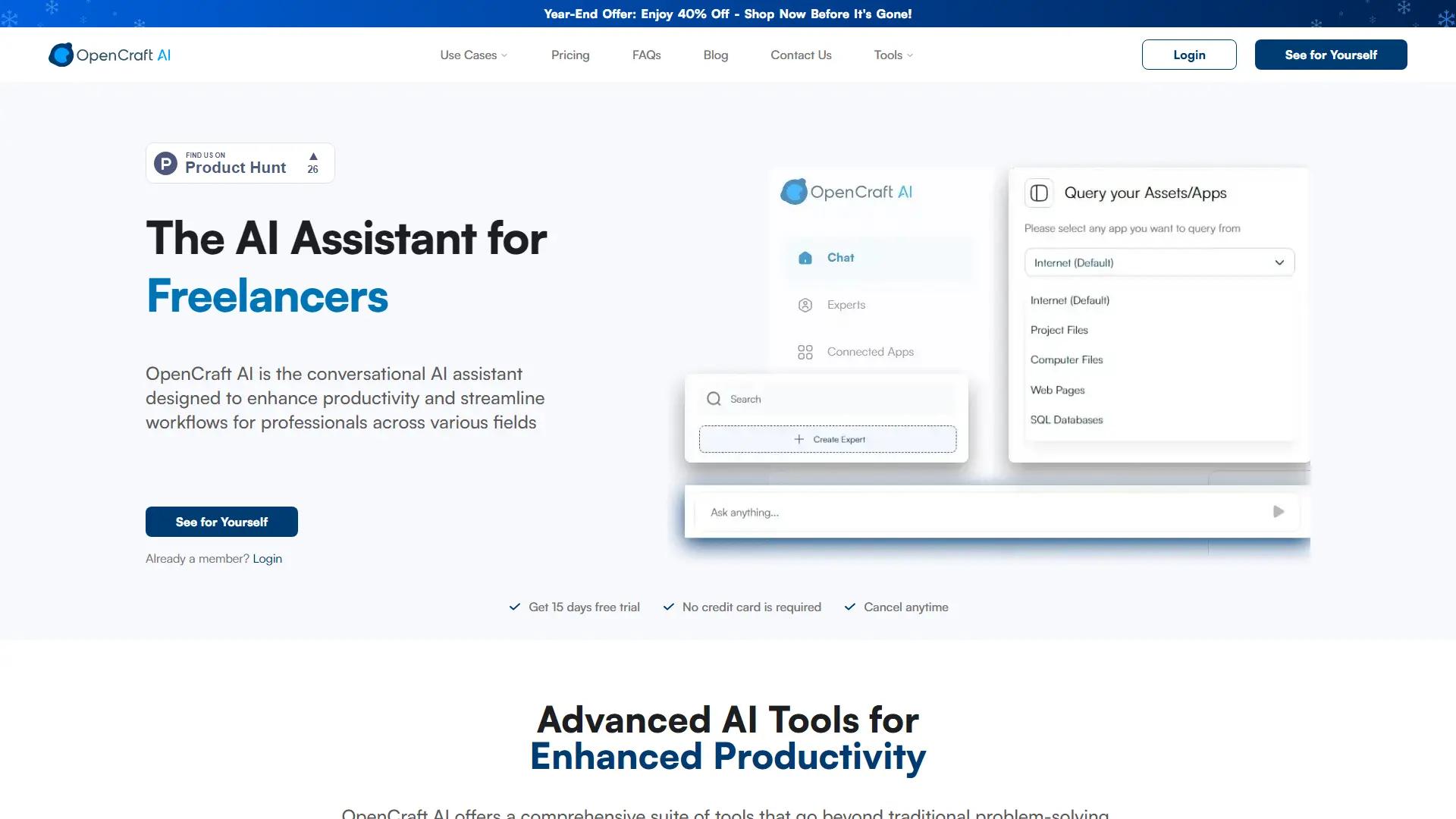 OpenCraft AI screenshot