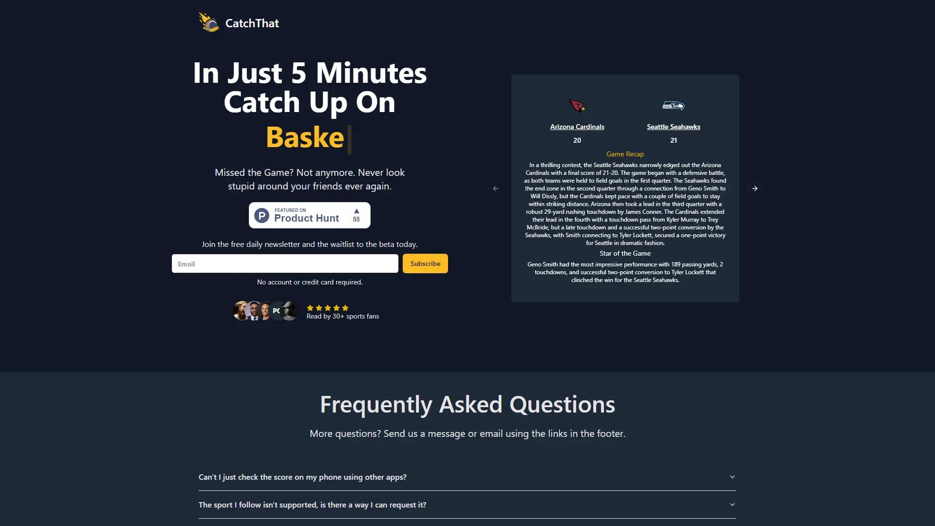 CatchThat screenshot