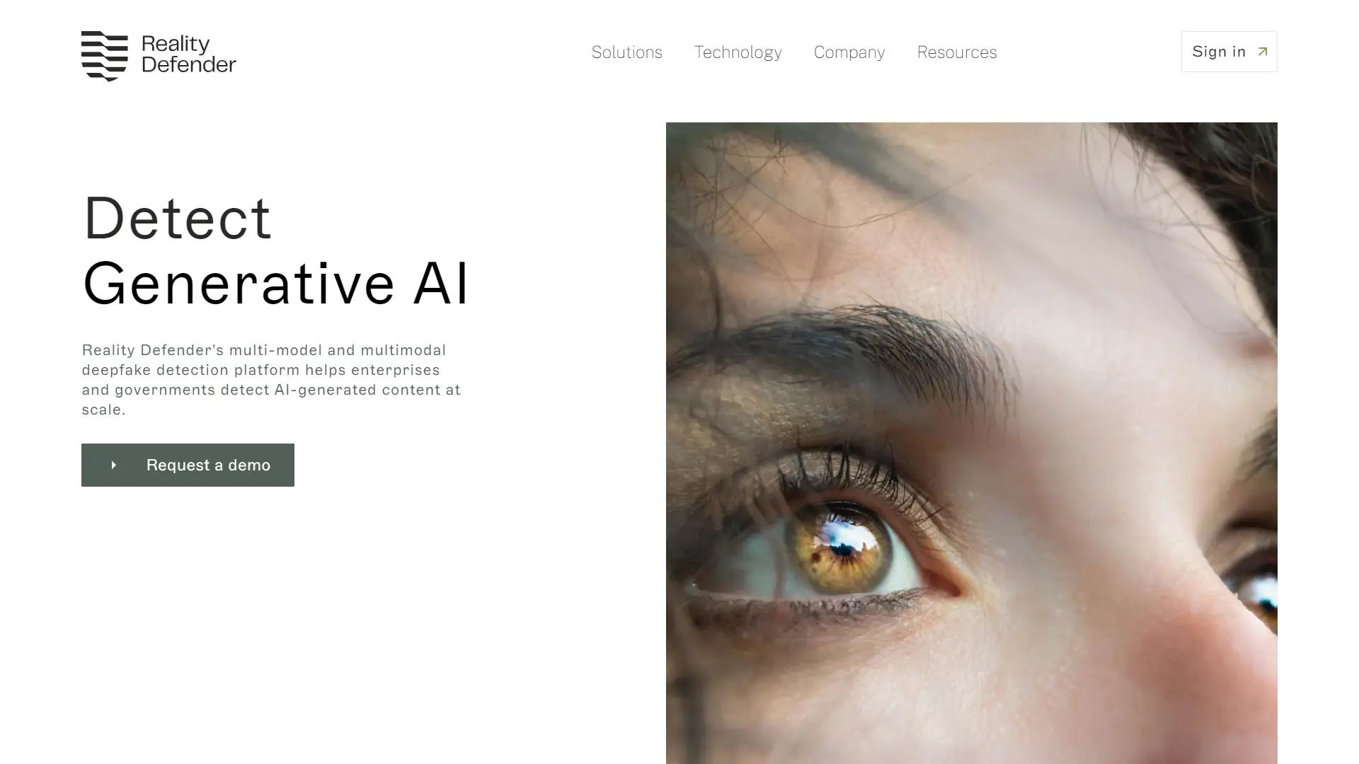 Realitydefender screenshot