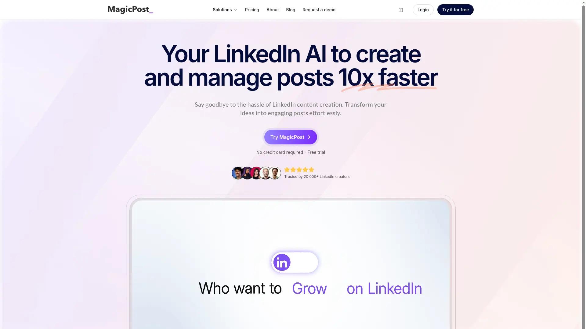 MagicPost screenshot