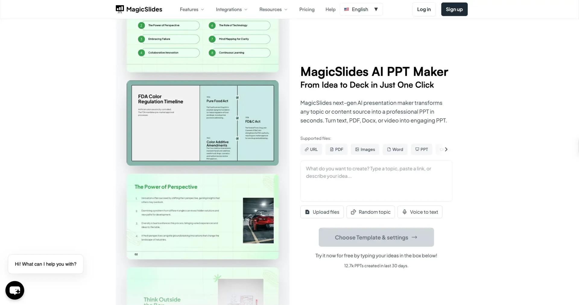 MagicSlides App screenshot